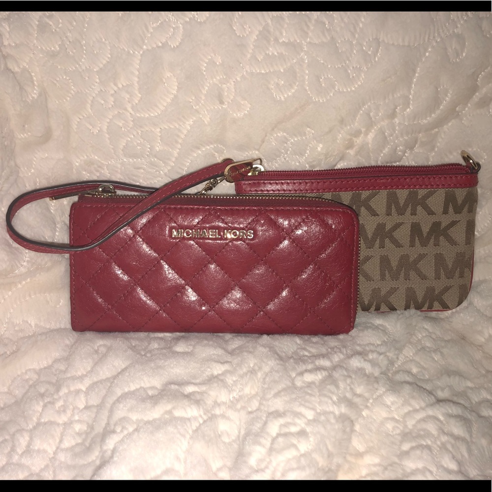Michael Kors Wallet and Clutch